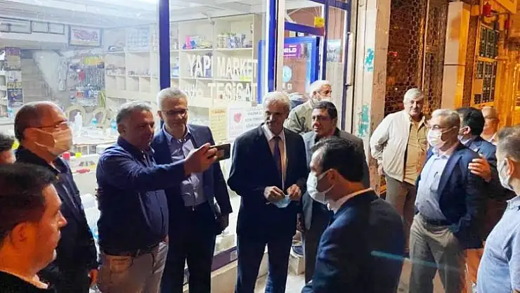 DEVA Partili Prof. Dr. İbrahim Gezer Battalgazi Muhtarlar Derneği Üyeleriyle Buluştu