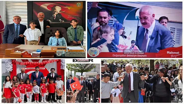 Doğanşehir Belediyesi 23 Nisan'da Çocukları Unutmadı