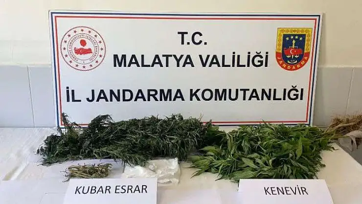 Doğanşehir İlçesinde Uyuşturucu Operasyonu