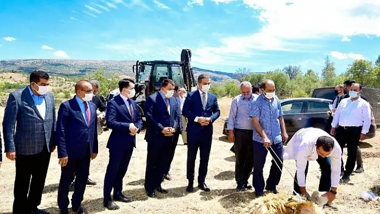 Doğanyol Atıksu Arıtma Tesisi Temeli Atıldı
