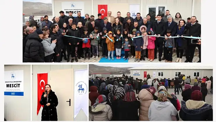 Dokuz Eylül Üniversitesi Malatya'ya Mescit Kazandırdı