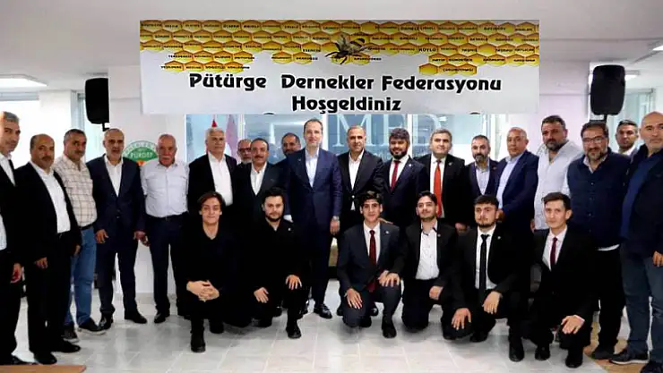 Dr. Fatih Erbakan'dan Pütürge Dernekler Federasyonuna Ziyaret