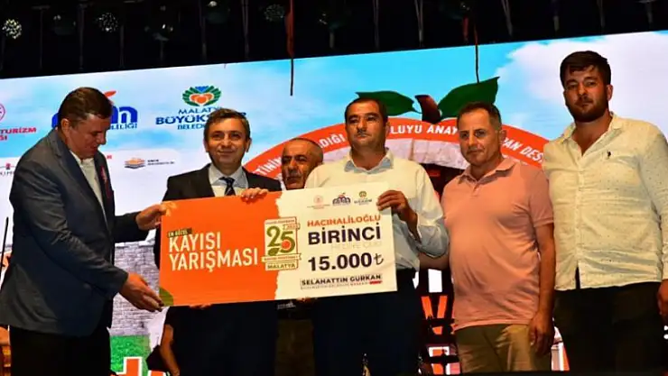 En İyi Yaş Kayısılar Darende ve Doğanşehir İlçelerinden