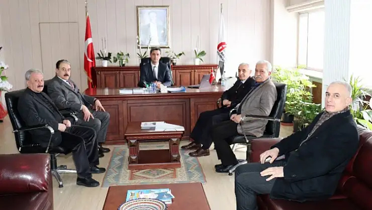 Esnaf kuruluşlarından Balıkcı'ya 'hayırlı olsun' ziyareti