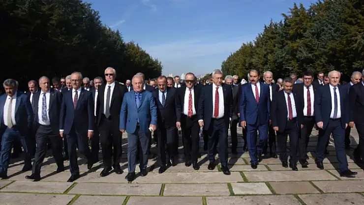 Esnaf Teşkilatı Ata'nın Huzuruna Çıktı