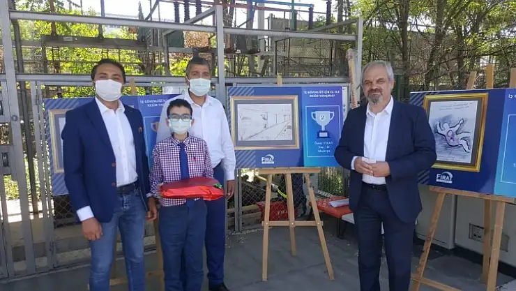 FIRAT EDAŞ'IN'İş Güvenliği İçin El Ele' Resim Yarışması Sonuçlandı