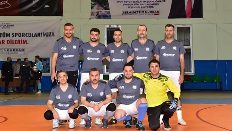 Futsal Turnuvasının Şampiyonu Basın Yayın