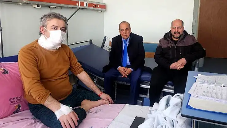 Gazeteci Dostlarından İskender Yılmaz'a Anlamlı Ziyaret