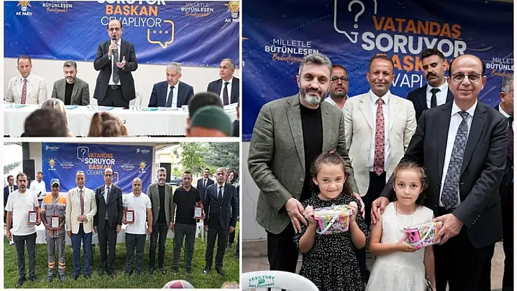 Geçit' Yeşilyurt İlçemizin Her Mahallesi, Sokağı Bizim İçin Aynı Değere Kıymete Sahiptir