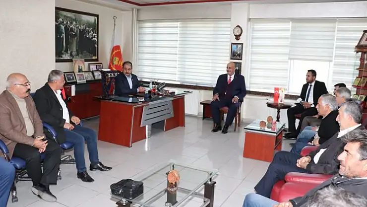 Gelecek Partisi Malatya Heyetinden MESOB'a Ziyaret