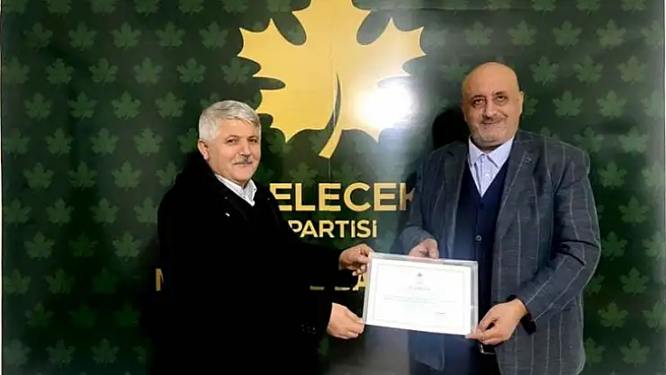 Gelecek Partisi Yeşilyurt İlçe Başkanlığına Atama