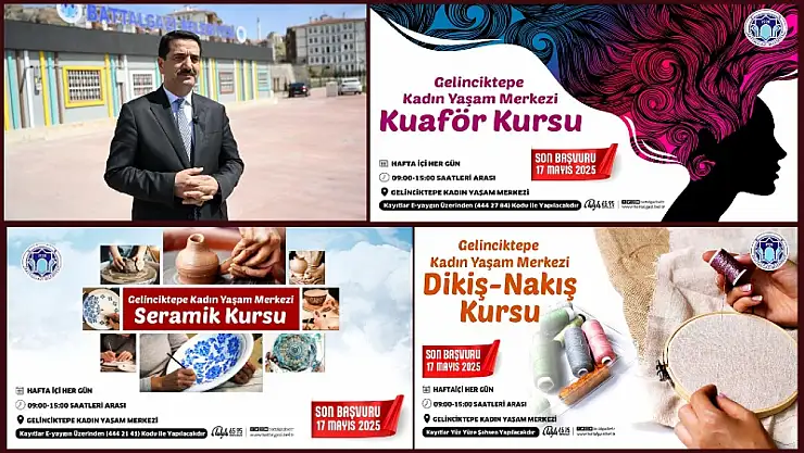 Gelinciktepe Kadın Yaşam Merkezi'nde Kayıtlar Başladı