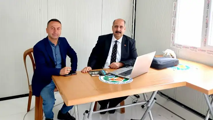 Genel Başkan Maskar'dan Derin Haber'e Ziyaret