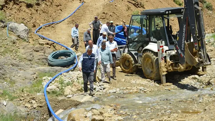 Gövdeli'nin İçme Suyu Sorunu Çözülüyor
