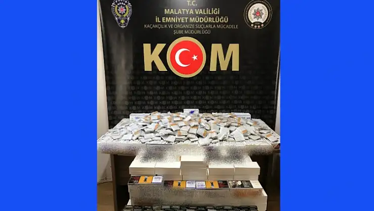 Gümrük Kaçağı Sigara Kâğıdı Ele Geçirildi