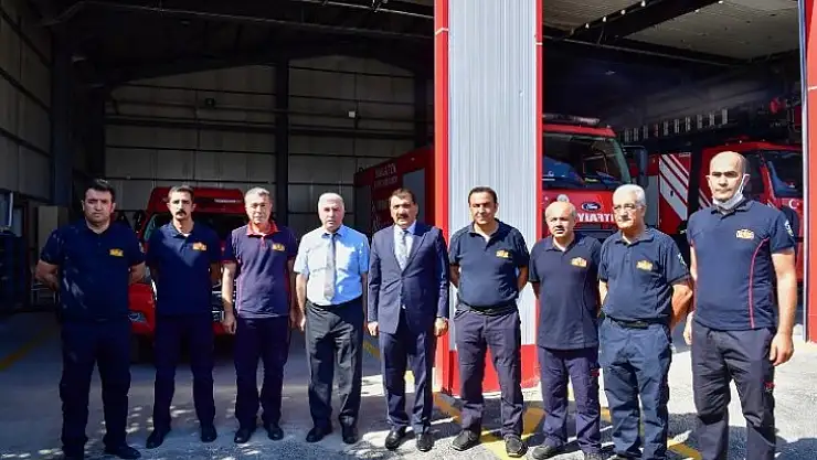 Gürkan' İtfaiyecilerimizin Cansiparene Mücadelesine Milletimiz Şahittir'