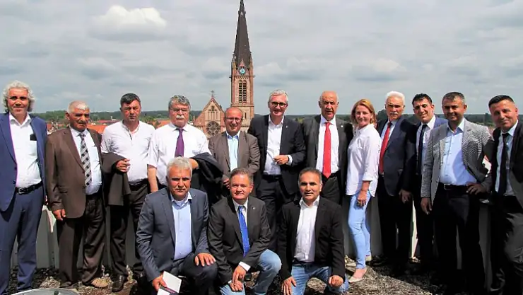 Hekimhan Belediyesinden Kardeş Frankfurt Rödermark Belediyesine Ziyaret