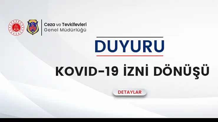 Hükümlülerin İzin Süreleri 30 Kasımda Sona Eriyor