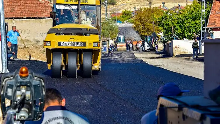 İhlas Caddesinde Asfalt Çalışmaları Tamamlandı