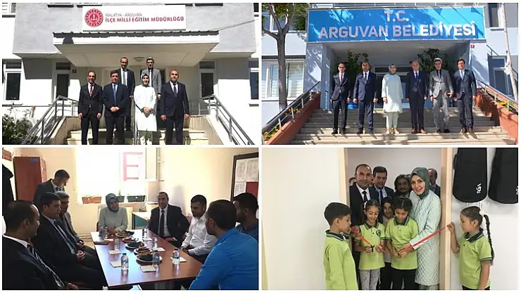 İl Milli Eğitim Müdürü Özdemir, Arguvan İlçesini Ziyaret Etti