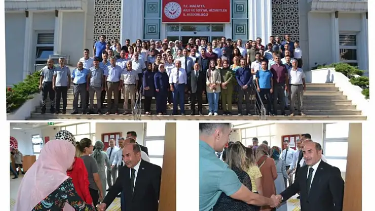 İl Müdürü Galip Sökmen Kurban Bayramı Münasebetiyle Personeller İle Bayramlaştı