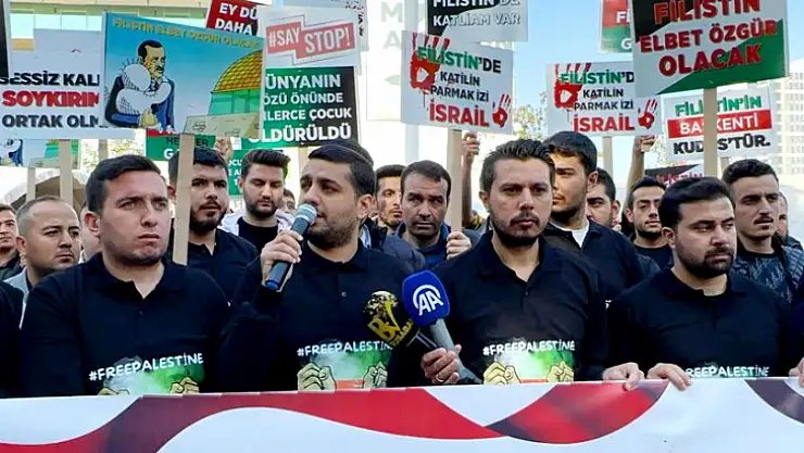 İsrail Zulmü AK Parti İl Gençlik Kolları Tarafından Kınandı