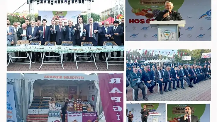 İstanbul'da Arapgir Üzüm Festivali Coşkusu