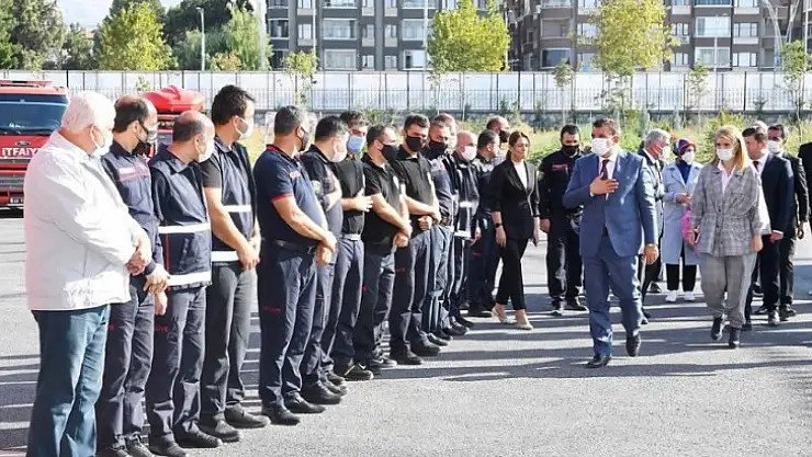İtfaiye Haftasında 107 Kişiye Sertifika