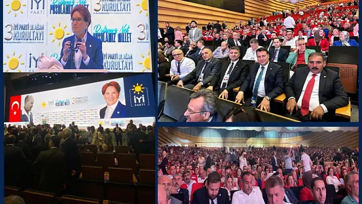 İyi Parti 3. Kurultayında' Rotamız Net Pusulamız Millet' Mesajı