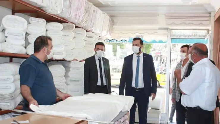 İYİ Parti Battalgazi İlçe Teşkilatından Esnaf Gezisi