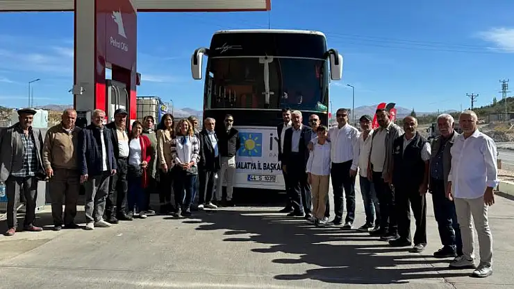 İyi Parti Malatya İl Teşkilatı Mersin Yolunda