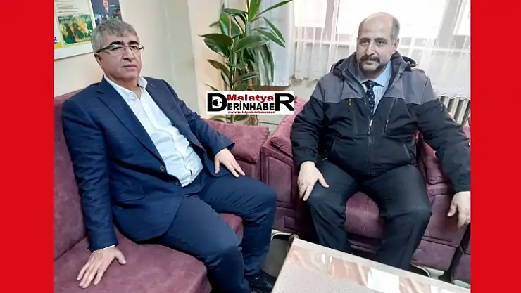 İYİ Parti Mv. Aday A. Prof. Dr. Pekdemir'den Derin Haber'e ziyaret