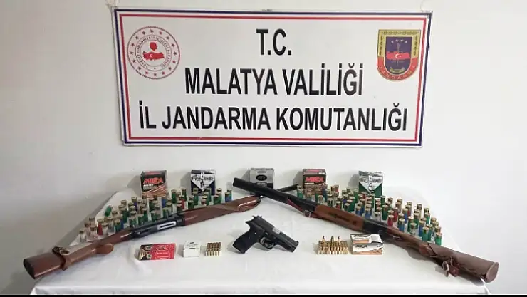 Jandarma'dan Doğanyol'da Silah Operasyonu