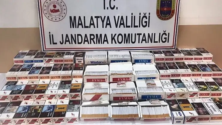 Jandarma'dan Sigara Kaçakçılarına Darbe