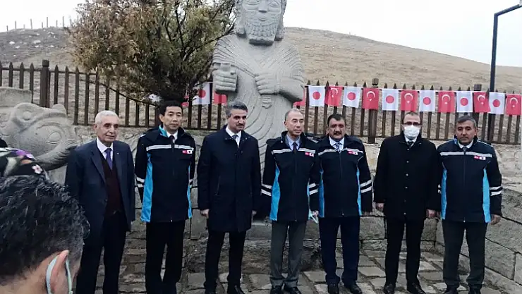 Japonya Büyükelçisi Kazuhiro'ya ESKKK Başkanı Evren'den Ahilik Kalemi