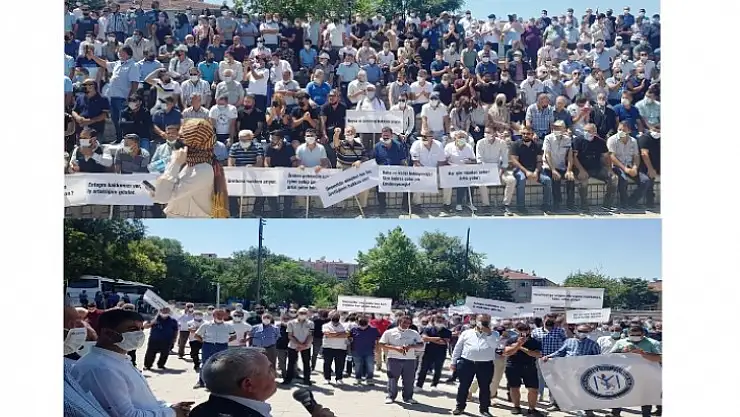 Kanatlı Hayvan Eti Üreticileri Ankara'da Eylemde Buluştu