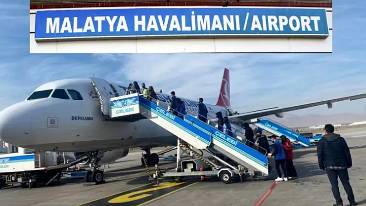 Malatya Havalimanı'nda 85.242 Yolcuya Hizmet Verildi…