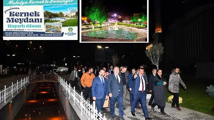 Kernek Meydanı Yenilenen Yüzüyle Görücüye Çıkıyor