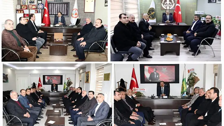 Keskin'den Oda Başkanlarına Hayırlı Olsun' Ziyareti