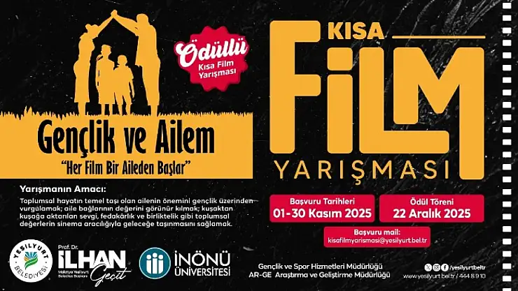 'Kısa Film Yarışması' Başvuruları 1 Kasım'da Başlıyor!