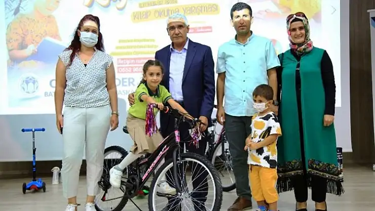 Kitap Dostu Çocuklara Battalgazi Belediyesi'nden Ödül