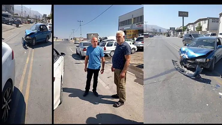 Küçük Sanayi Sitesi Hayvan Pazarı Önünde Yine Kaza' Esnaflar Tepkili'