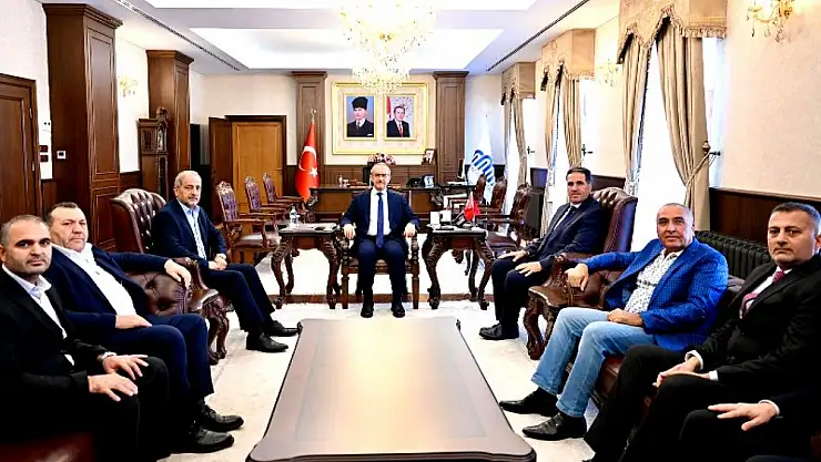 MADEF Heyetinden Malatya Valisi Seddar Yavuz'a Ziyaret