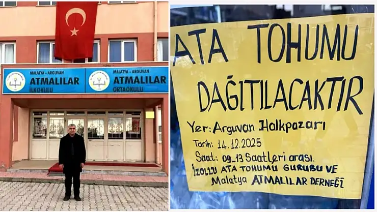 Malatya Atmalılar Derneği'nden Ata Tohumu Dağıtımı