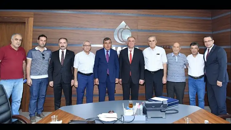 Malatya Baskilliler Derneği Yönetiminden MASKİ'ye Ziyaret