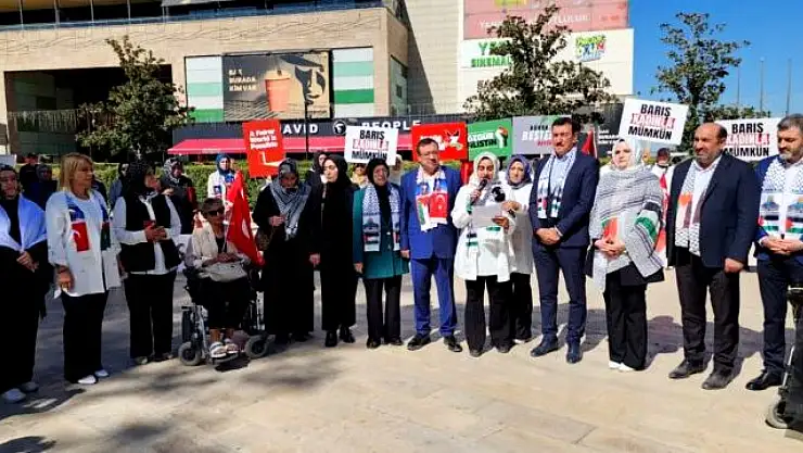 Malatya'da AK Kadınlar Sessizliğin Sesi Oldular