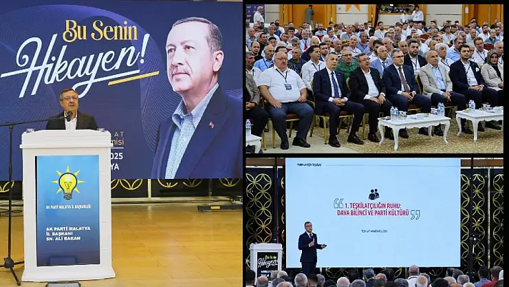 Malatya'da AK Parti Teşkilat Akademisi Eğitim Programı