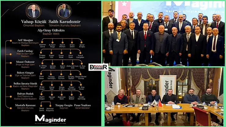 Malatya'da Güven Veren Ciddi Kuruluşun Adıdır MAGİNDER