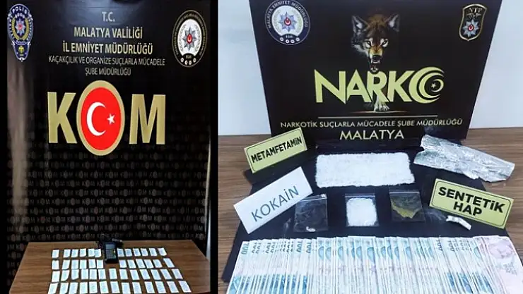 Malatya'da Tefecilik, Uyuşturucu Madde ve Hap İle Mücadele