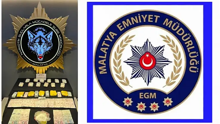 Malatya'da Uyuşturucu Operasyonu